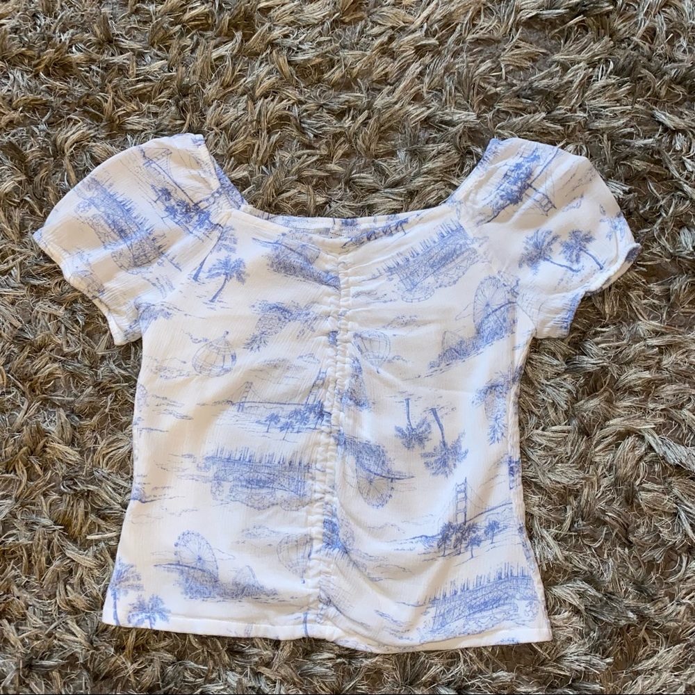 Beach Girls Teen 13/14 Abercrombie Kids Summer Vacation Top Shirt A&F